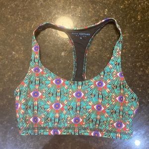 Mara Hoffman tribal racer back active top